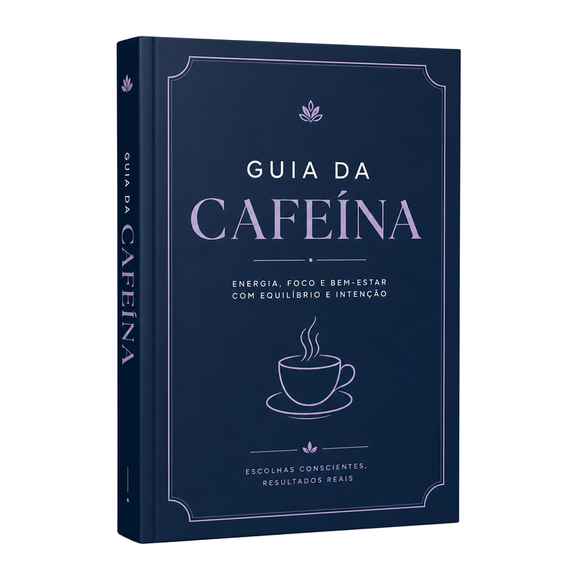 Mockup do bônus Guia da Cafeína